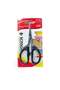 Small sewing scissors, 4.7 inches, iron blade with plastic Strappy , 2 pieces