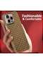 iPhone 16 Pro Max Hard TPU Case with Shockproof Bumper, Textured Non-Slip Brown (H) - 4