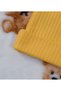 Baby Boy Wooden Emblem Cotton Beret Hat - 3