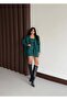 Imported Scuba Suede Fabric Strap Dress & V Shoulder Pad I Jacket Set