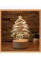 Christmas Gifts 3D LED Table Top Night Light (Decorative Display -Tricolour) (Christmas Tree)