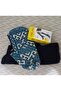 Er Clothing Winter Socks Booties Set (Booties-Towel Knee-High Socks-Thin Knee-High Socks) - 3