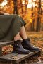 222450 Ventes Comfortable Warm Lining Non-Slip Sole Zippered Women's Boots - 3