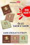 108 pieces of madlen chocolate label 3.4cm lion brown green