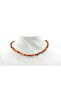 Certified Genuine Natural Drop Amber Necklace 45 cm - 5