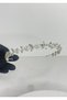 Bridal Crown with Silver Crystal Stone Flower Detail |   Lady Galadriel - 2