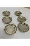 6 Pieces Silver Rose-Framed Silver Macaron Turkish Delight Box