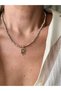 Y Letter Mix Color Dorika Necklace - 2
