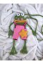 Elaraknits Hand Knitted Frog Jumpsuit Children's Bag - 3
