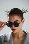 Unisex Smoked Retro Modern Sunglasses - 5