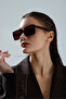 Nolita Rectangular Framed Brown Vintage Retro Glasses Uv Protected - 8