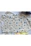 Girl Boy Child Baby Long Sleeve Snap Fastener Bodysuit-Badi 100% Organic Cotton 3.5-4-5-6 Years Old - 3
