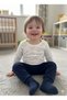Girl Boy Child Baby Long Sleeve Snap Fastener Bodysuit-Badi 100% Organic Cotton 3.5-4-5-6 Years Old