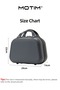 14 INCH Solid Color Travel Portable Storage Bag Waterproof Hard Shell ABS+PC Carry-On Case - 6