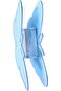 Butterfly-Shaped Acrylic Flower Stand, Modern Floral Display for Tables and Shelves - 4