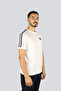 Men's Cotton Crew Neck Short Sleeve Beige T-Shirt - 2
