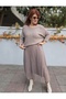 Italian Team Knitwear Dress Stone - 3