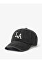 Grey Embroidered Baseball Cap - 2