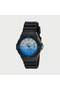 Women's Black Analog Silicone Strap Watch LRW-200H-2EVDR