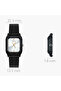 Women's Black Analog Leather Strap Watch -LQ-142E-7ADF - 2