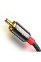 AV116-10749B - 3.5 mm Male to 2 RCA Male Cable, 1 m, Black - 7
