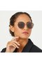 Women Brown Lens 54 mm Round Sunglasses | 30S-000226-0504 - 5