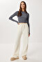 Very Soft Textured Thessaloniki Sweatpants Lub0063 Bone