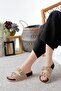 Women's Double Buckle Adjustable Belt Thick Sole Anatomical Daily Slippers Sandals - 2