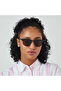 LINEA Brown 49 mm Round Sunglasses - 6
