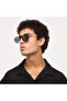 55MM Black Geometric Sunglasses 30S-000410-0101 - 5