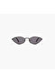 Jack 57MM Grey Geometric Sunglasses - BLA-000339-0107