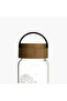 Floral Print Glass Water Bottle - 1 L - 3