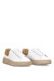 Elit Kiona Women's Genuine Leather Casual Shoes White - 4