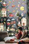 New Year Glass Sticker Set – 35+ Pieces |   Large Size Christmas Window Ornaments |   Cut & Paste |   Children's Room - 4