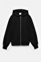 Fermuarlı kapüşonlu sweatshirt - 5