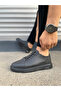 Jy0535 prime lace-up men's daily sneaker shoes cst - black - 3