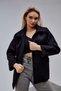 Carvella Black Mock Neck Belted Cashmere Jacket - 7