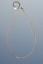 Steel Italian Box Chain Necklace 1 mm Gold Color |   Non-Tarnishing, Unisex, 2 Years Warranty - 4