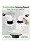 Electric Cleaning Brush with 9 Replaceable Heads - Electric Spin Scrubber for Kitchen & Bathro - 5