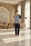 New Season 2026 Men's V-Neck Summer Luxury Design Pajama Set