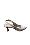 Women's Open Back Goblet Heel Stiletto
