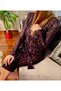 Design Sequin Violet Evening Dress (Evening Gown) - 3