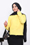 Yellow Buttoned Textured Cardigan - 3