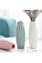 Flower Vase - White Decorative Modern Floral Vase - 3