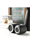 Ceramic Vase Set of 3 - Matte Black, Minimalist Boho - 4