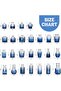 36 Blue Glass Bud Vase Set - Mini Bud Vases for Centerpieces (Blue) - 6