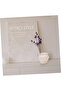 Rustic White Ceramic Vase - French Jug Style Table Decor Planter - 4