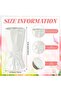 Cute Bow Ceramic Vase, 9.64in Large White Modern Vase - 5