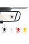 3 Pieces Rearview Mirror Tank Cover Foil Sticker 5Cmx2.5Cm - 4