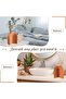 Modern Arched Ceramic Vase, Orange - 5
